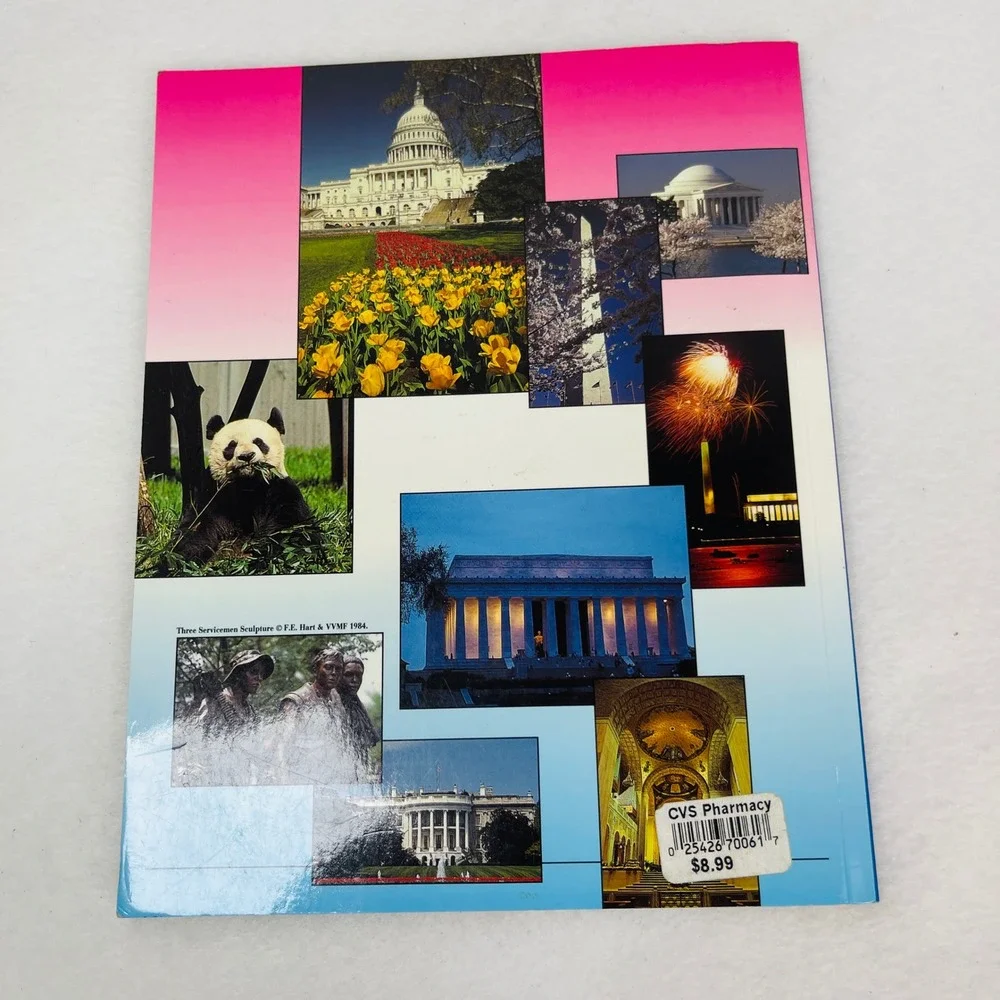 Washington DC Americas Capital City Souvenir Photo Book 5 Languages Multilingual